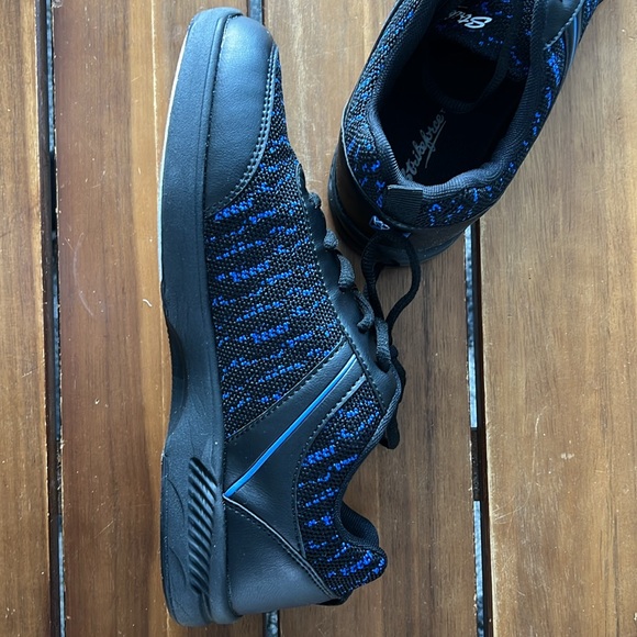 Men’s 9 Wide Bowling shoes - Flyer Mesh Black/Royal - Picture 5 of 9